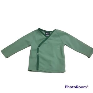 MEC Mountain Equipment‎ Company Fleece wrap pullover,size 6-12 months